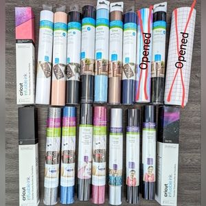 Cricut Vinyl and Transfer Sheets